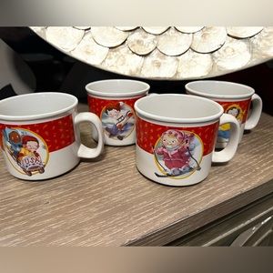 Vintage‎ Campbell’s 2002 Winter Olympics Mugs Set of 4
